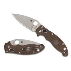 Spyderco Manix 2 Lightweight Marrón Sprint Run CPM-15V