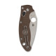 Spyderco Manix 2 Lightweight Marrón Sprint Run CPM-15V