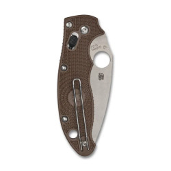 Spyderco Manix 2 Lightweight Marrón Sprint Run CPM-15V