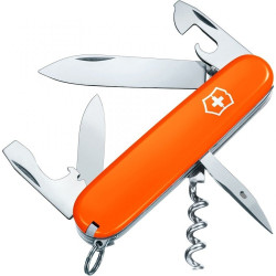 Victorinox - Navaja Suiza Multiusos Spartan 12 usos Mango Tango (Naranja)