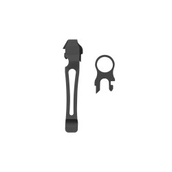 POCKET CLIP AND LANYARD-BLACK