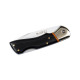 Muela BX-8M Micarta Negra y Alpaca Bandera de España