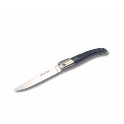 Muela Palanquilla PQ-9M Micarta Negra y Alpaca