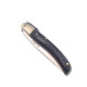 Muela Palanquilla PQ-9M Micarta Negra y Alpaca