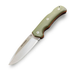 Cudeman Mini Ranger G10 Verde con Funda de Piel