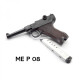 Pistola Detonadora ME P08 Negra 9 mm