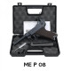 Pistola Detonadora ME P08 Negra 9 mm