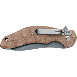 Fox Anso Flipper FX-302 MIN Micarta Marrón