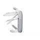Victorinox - Navaja Suiza Multiusos Synergy Alox Silver con Clip 9 usos