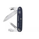 Victorinox - Navaja Suiza Multiusos Synergy Alox Azul con Clip 9 usos