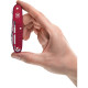Victorinox - Navaja Suiza Multiusos Synergy Alox Roja con Clip 9 usos