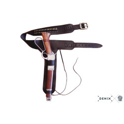 Canana de Piel para Rifle Mare's Leg Negra