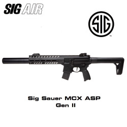 Sig Sauer MCX GEN2 ASP + Visor 1-4x24 Co2 4,5 mm