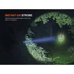 Linterna Fenix HT18R V2.0 3.700 Lumens Recargable