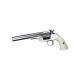 Revólver ASG Schofield 6" Silver/Marfil Co2 4,5 mm