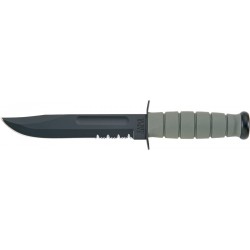 KA5012 cuchillo Ka-Bar Fighting Knife Serrated Foliage Green