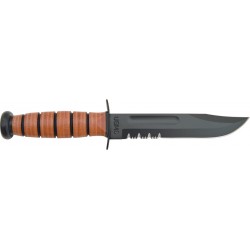 Ka-Bar USMC Fighting Knife Serrated Edge