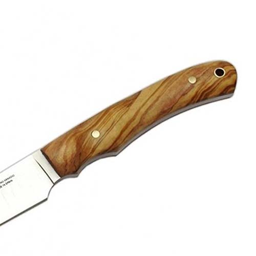 Cuchillo Muela Criollo 14 Madera Funda España Caza Color Plateado - FEBO