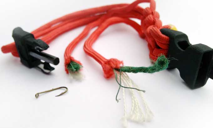 Hilo de pesca y yesca