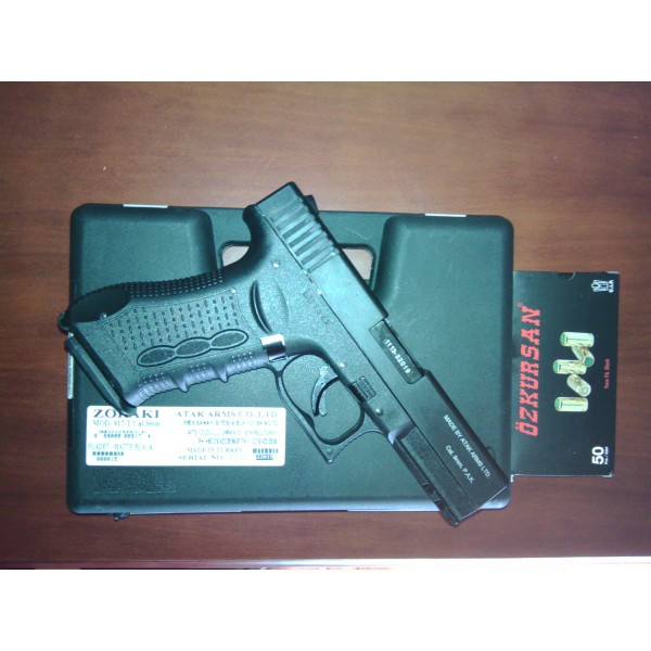 Pistola Detonadora Zoraki 917 Cromo 9 mm (Réplica Glock 17), compra online