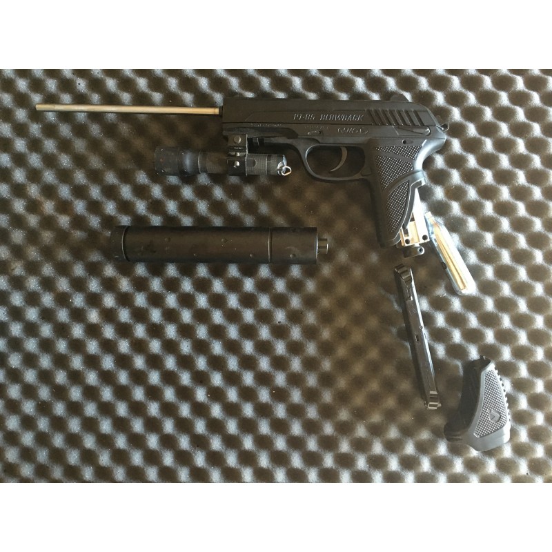 Pistola Gamo PT-85 socom blowback Tactical