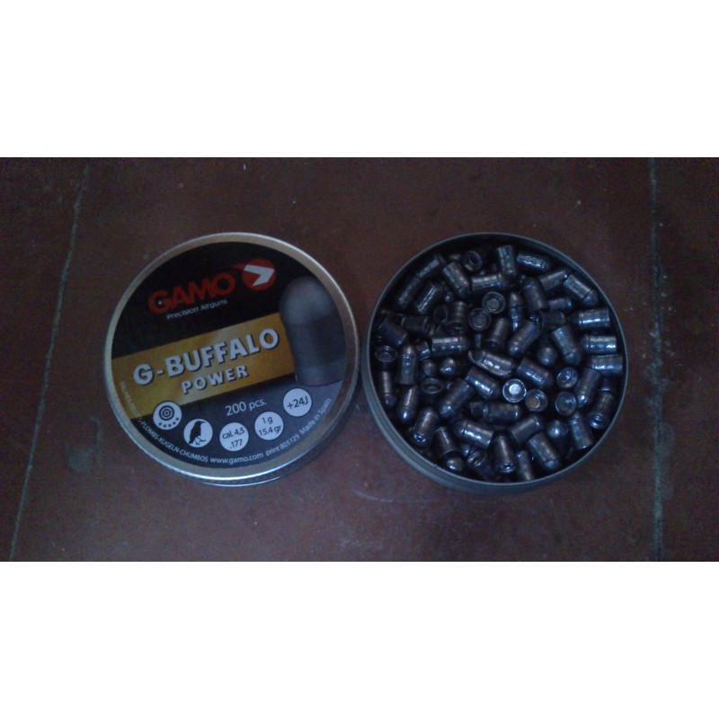 BALINES GAMO G-BUFFALO CAL 4,5 mm 200 UDS