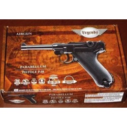 Pack réplica Luger 08 - Umarex Legends P08 Full Metal (Pistola de Aire  comprimido CO2 y balines de Acero) <3,5J : : Deportes y aire libre