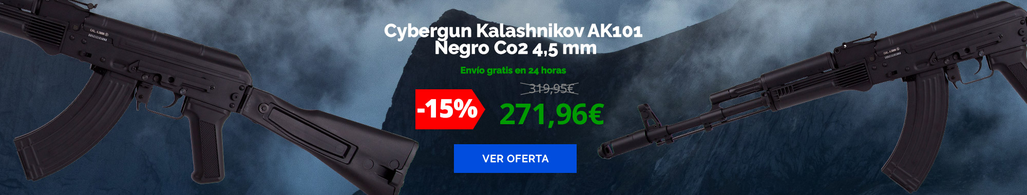 -15% Cybergun AK101