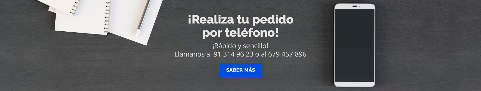 Pedidos telefónicos