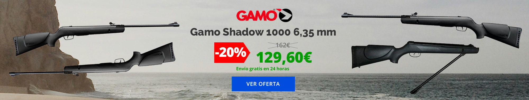 -20% Gamo Black 1000 6,35 mm