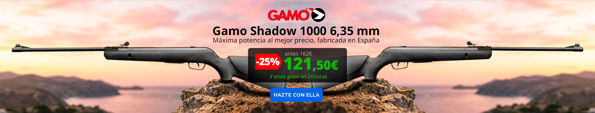 -25% Gamo Shadow 1000 6,35 mm