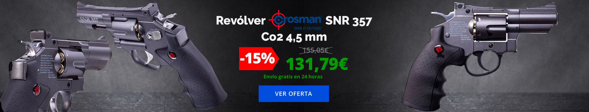 -15% Crosman SNR 357