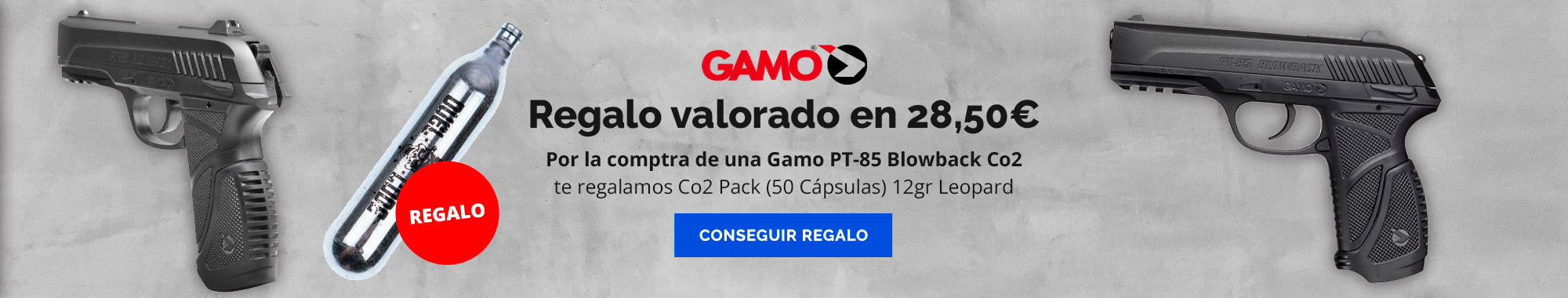 Regalo carga Co2
