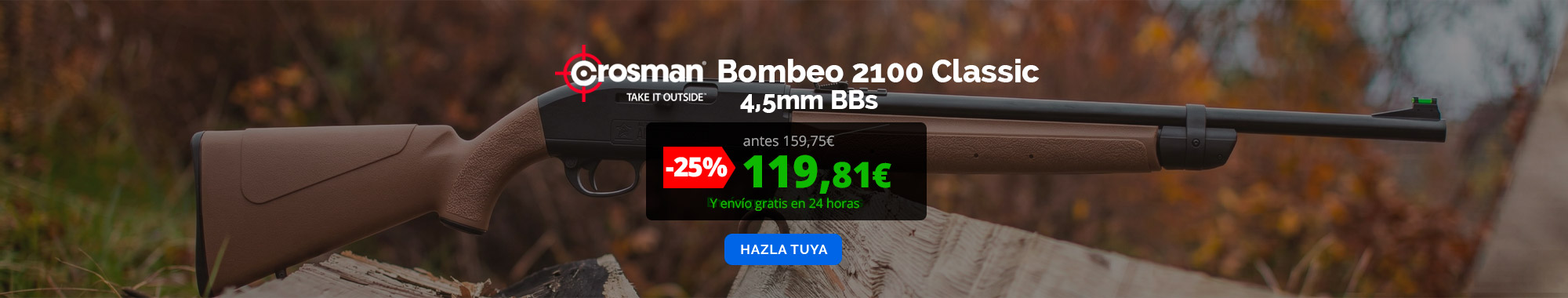 Crosman Bombeo 2100 Classic