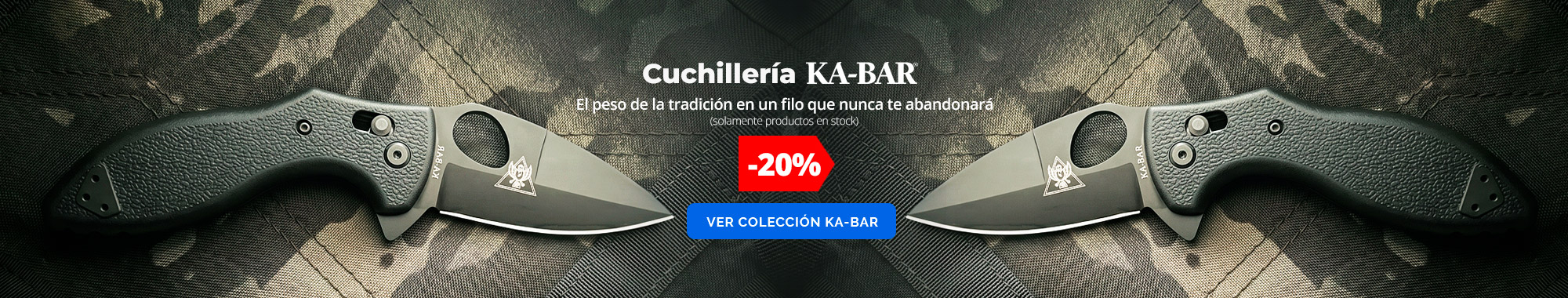 -20% cuchillería Ka-Bar
