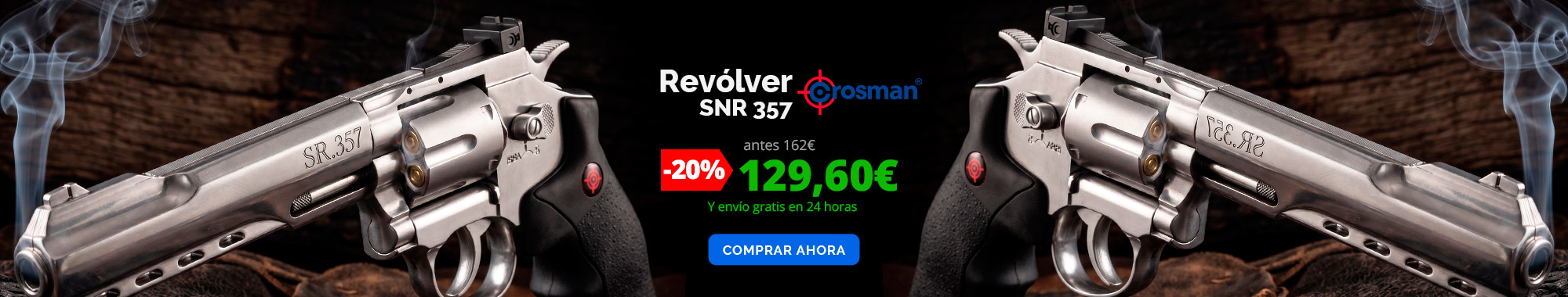 Revólver Crosman SNR 357