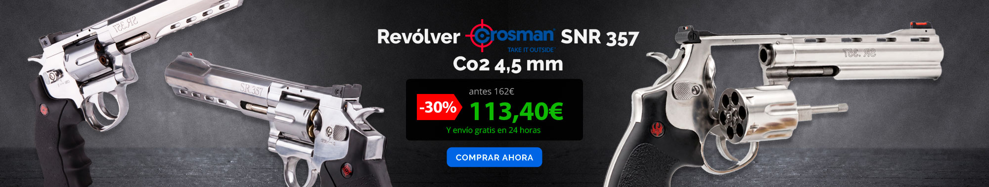 Revólver Crosman SNR 357