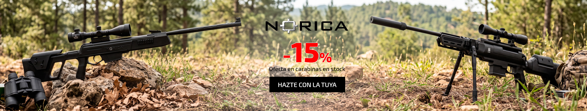 Carabinas Norica -15%