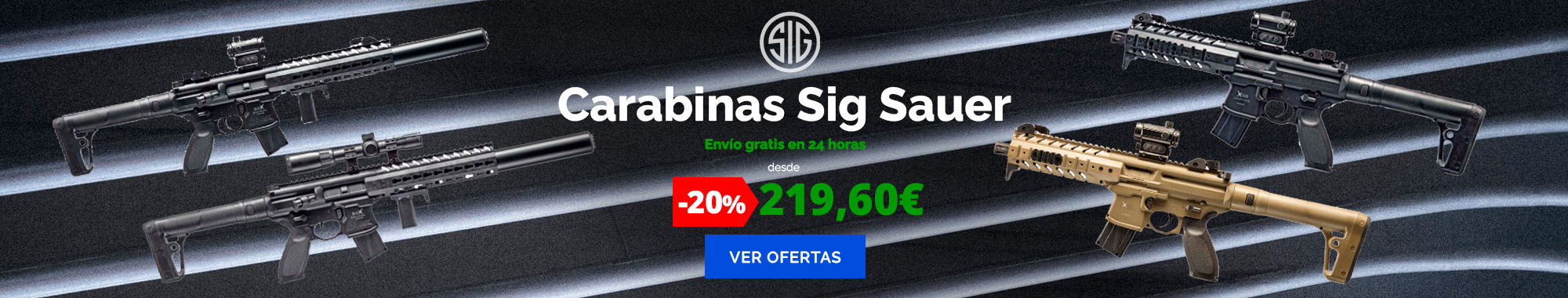-20% Carabinas Sig Sauer